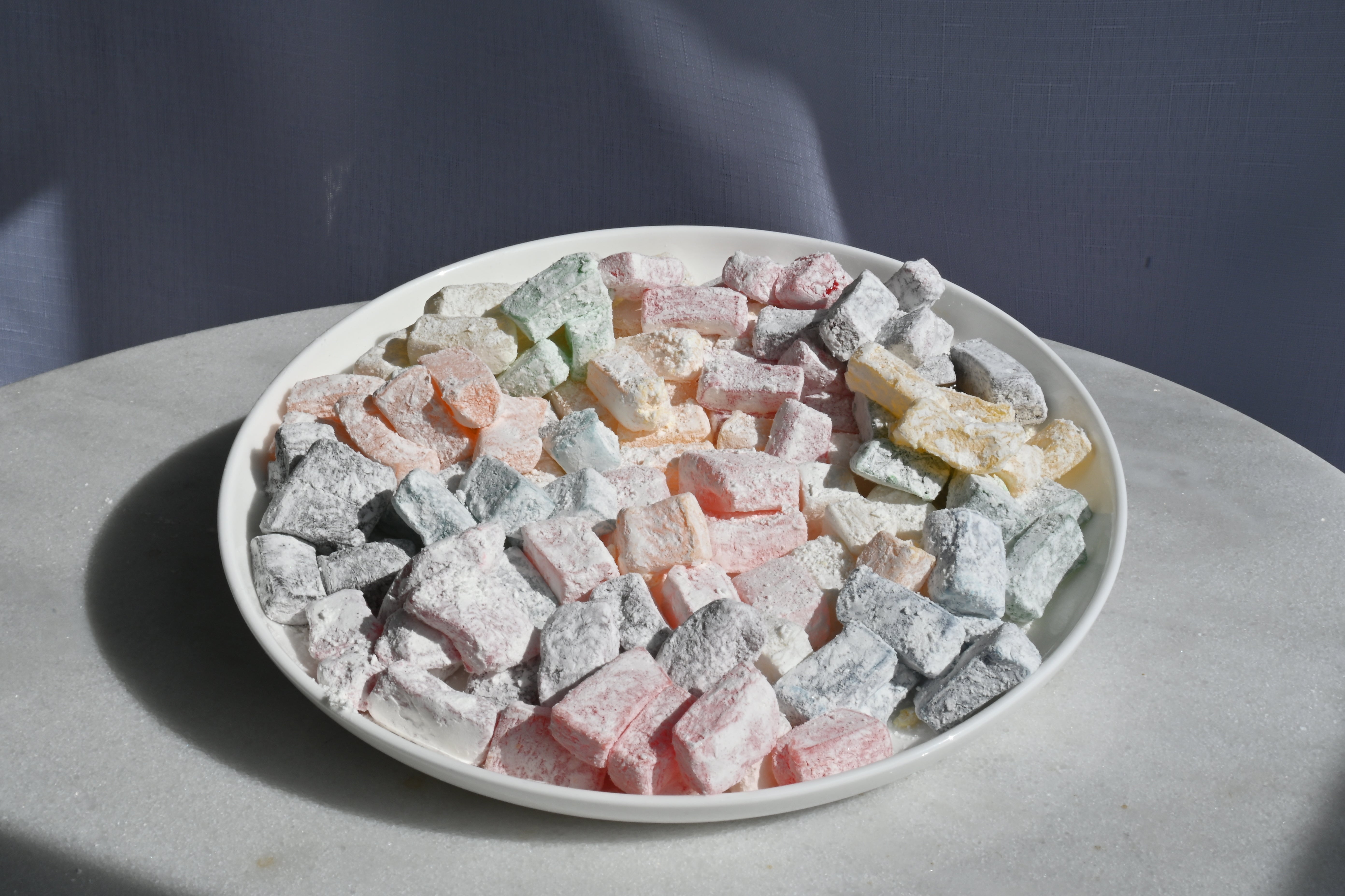Turkish delight bags 250g, 500g and 1kg